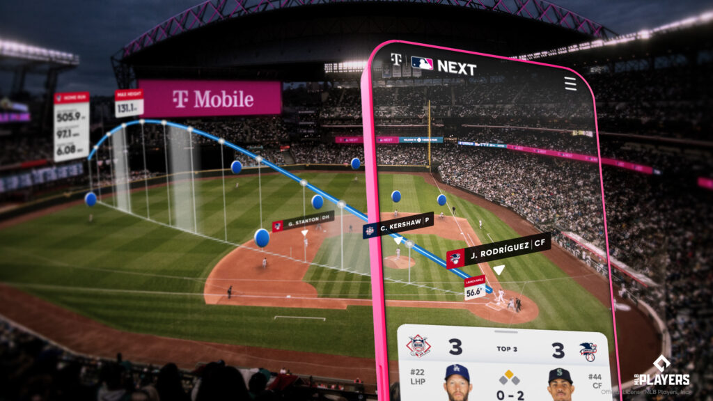 The MLB Next AR app